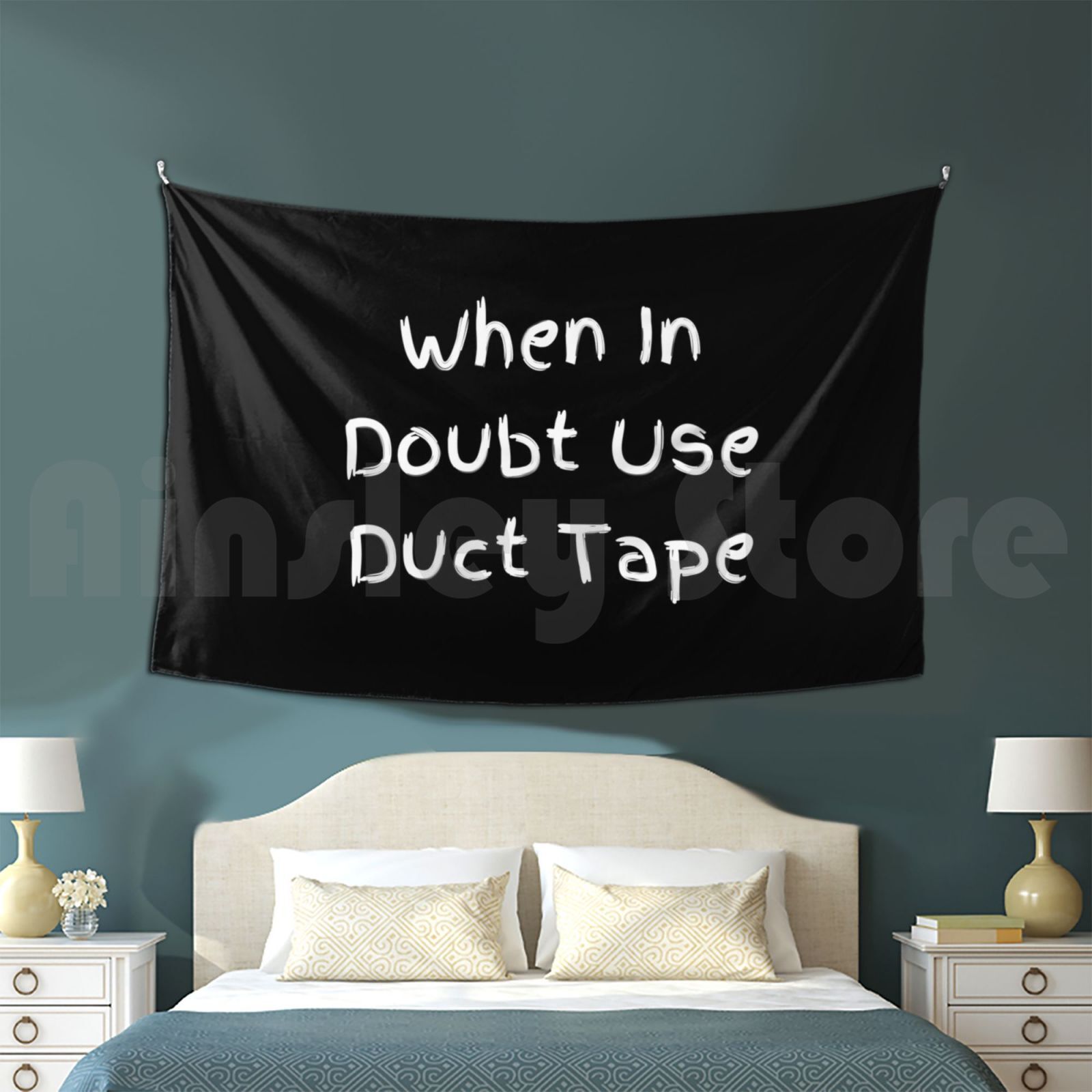 Woodworking Quote - Cuando en duda, utiliza cinta adhesiva,