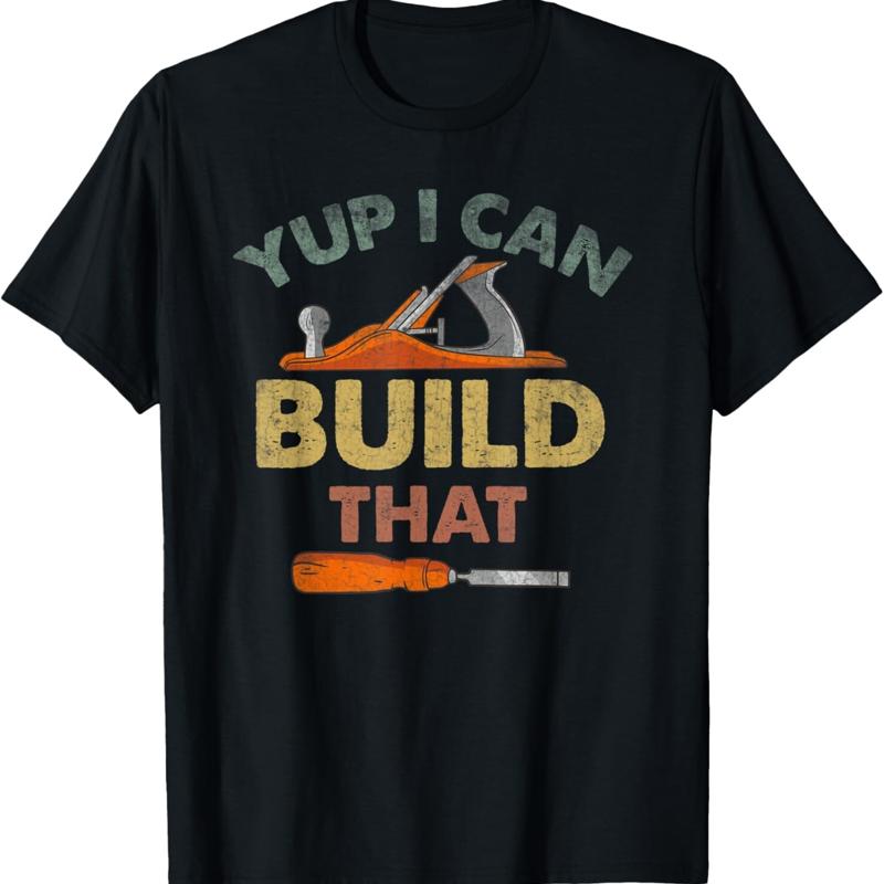Sí, puedo construir eso, camis - Woodworking Quote reseña y precio