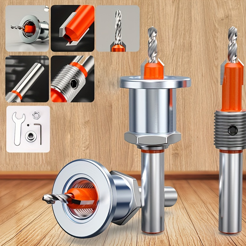 Juego de 3 brocas para trabaja - Woodworking Kickback reseña y precio